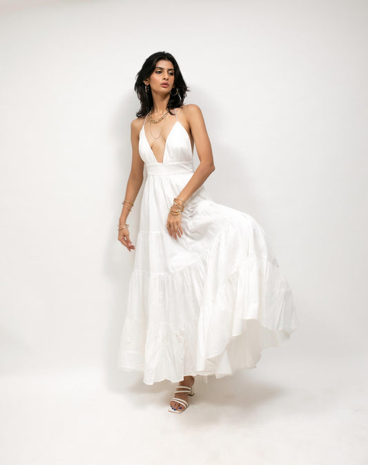 Baiana Dress - Coconut White