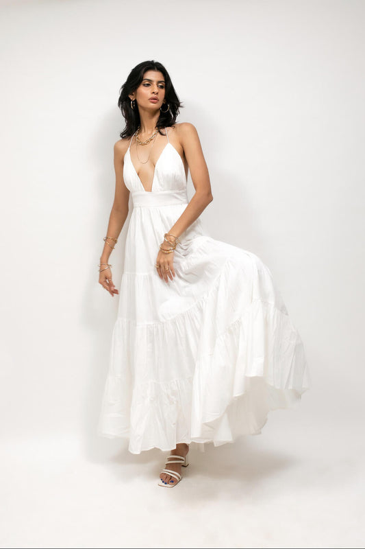 Baiana Dress – Coconut White