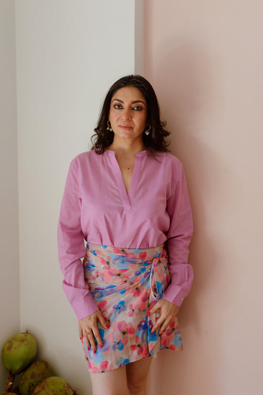 Selena Mini Wrap Skirt