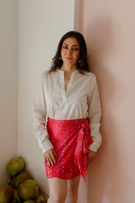 Rafa Mini Wrap Skirt