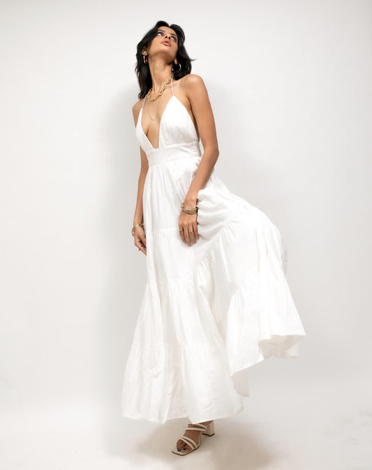 Baiana Dress – Coconut White