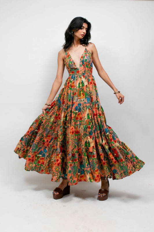 Baiana Dress – Frida Kahlo Print