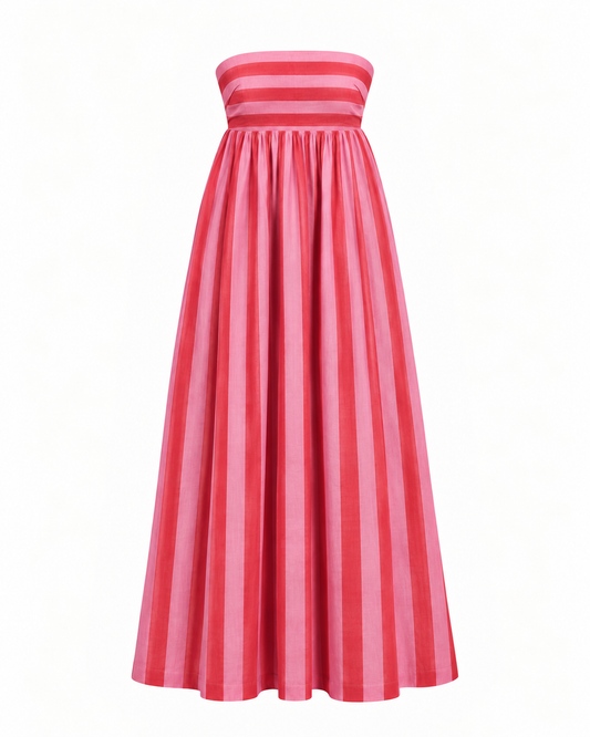 Rafa Tube Dress - Gina Stripes