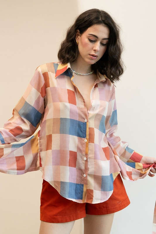 Tie Back Shirt - Pallette