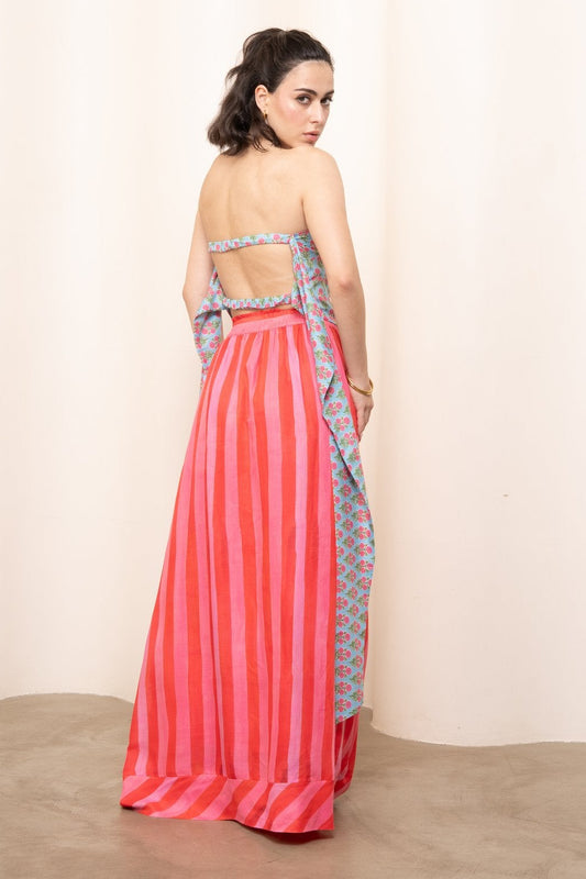 Baiana Skirt - Gina Stripes