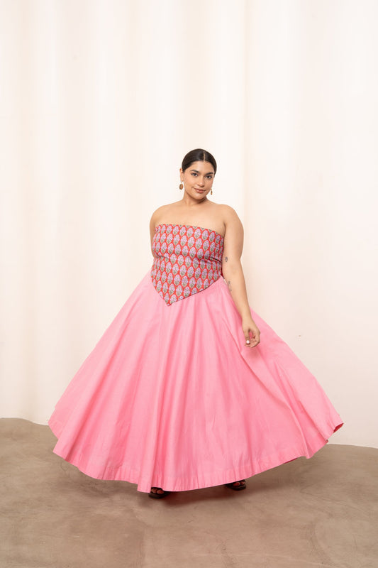 Hanky top - Red Motif