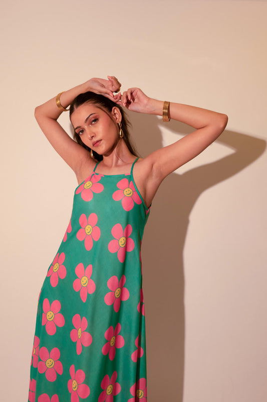 BLOOM MIDI DRESS