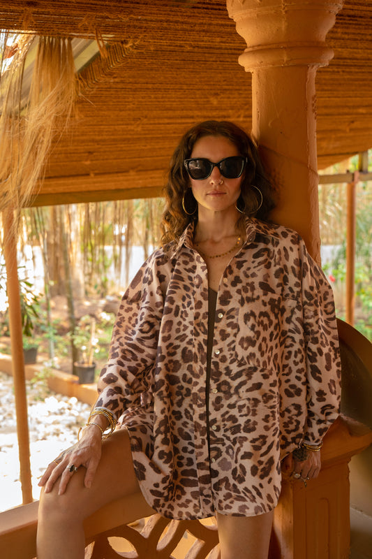 CHEETAH FULL SLEEVE SHIRT