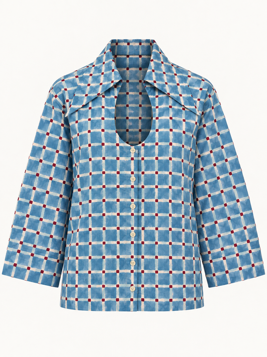 Geométrica Boxy Shirt