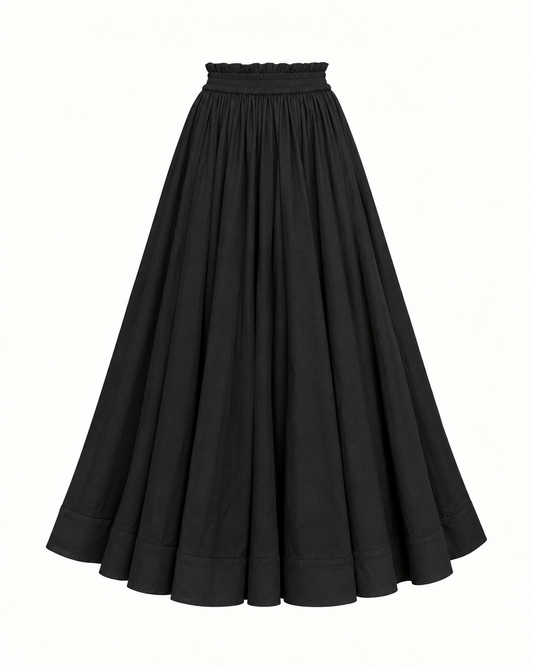 Baiana Skirt - Charcoal Black