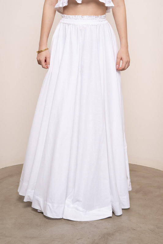 Baiana Skirt - Coconut White
