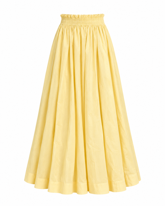 Baiana Skirt - Butter Yellow